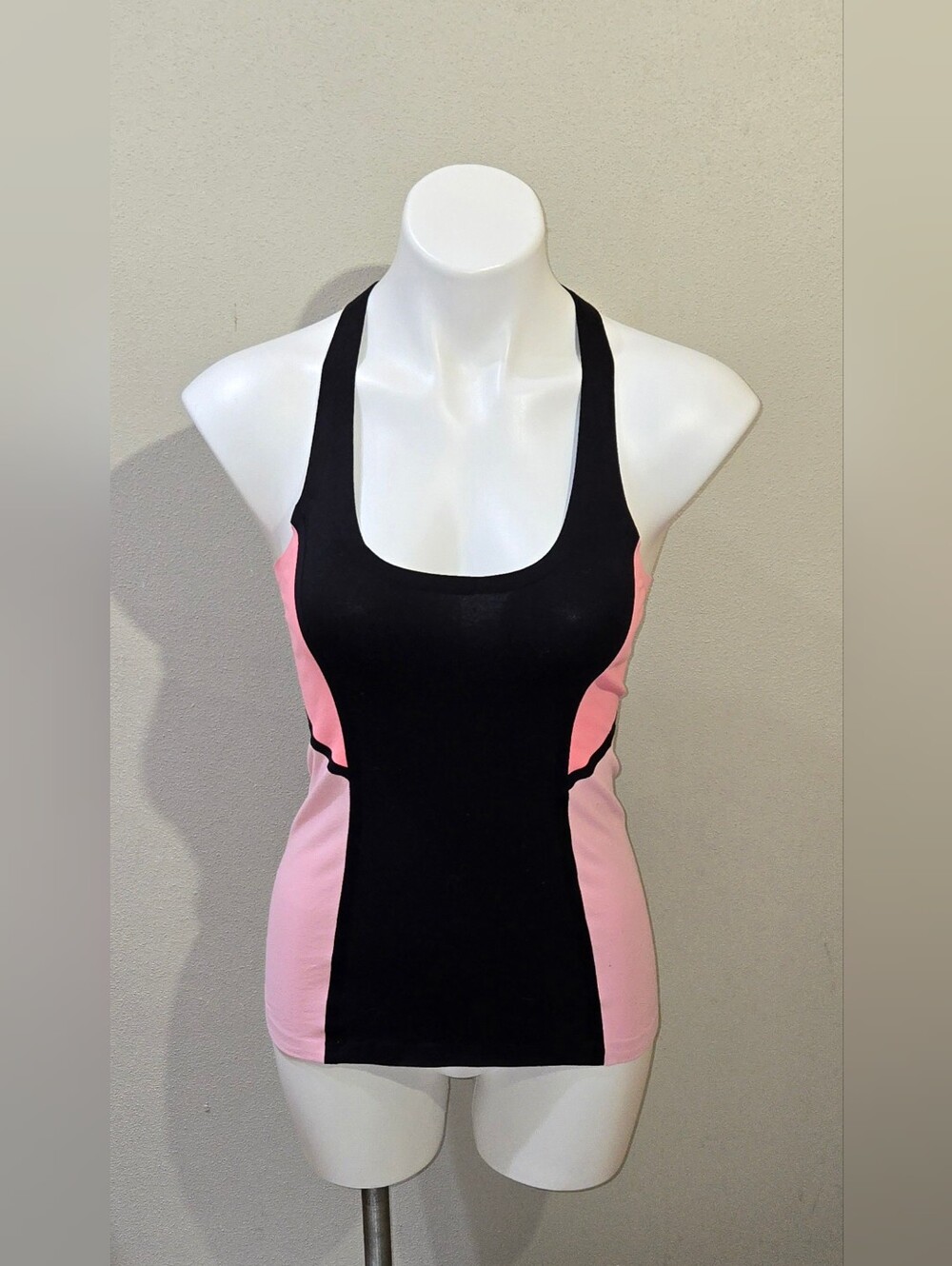 Lululemon Cool Racerback Surf Bonded Black/Pink